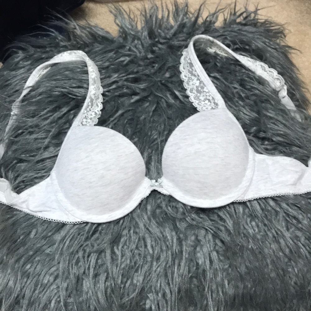 GREY WITH LACEY STRAPS